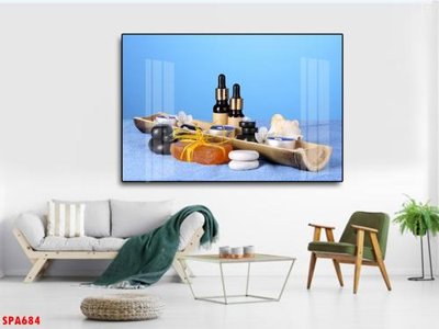 File in mica Tranh trang trí Spa SPA684 (ảnh gốc) đẹp