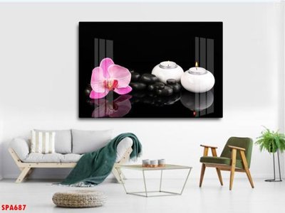 File tranh in trần Tranh trang trí Spa SPA687 (ảnh gốc siêu nét)