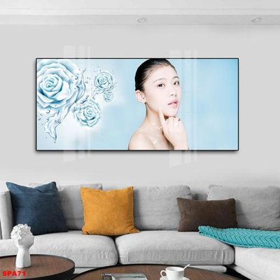 File gốc File tranh trang trí spa SPA71 (in lụa) chi tiết cao