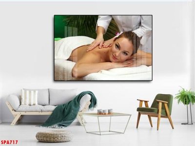 File gốc Tranh trang trí Spa SPA717 (in ấn) màu sắc trung thực