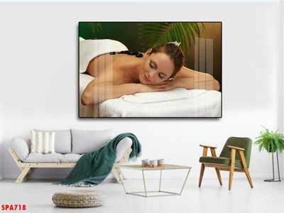 File tranh Tranh trang trí Spa SPA718 (ảnh gốc) in trần nhà