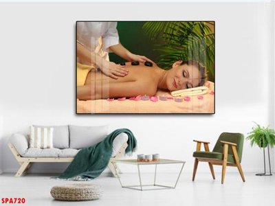 File tranh in tráng gương Tranh trang trí Spa SPA720 (siêu nét)