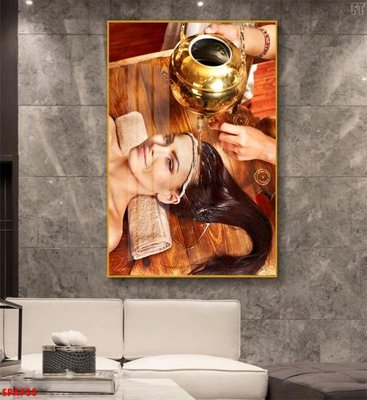 File PSD Tranh trang trí Spa SPA733 (gốc) cho in quảng cáo