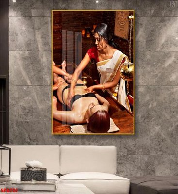 File gốc Tranh trang trí Spa SPA735 (ảnh chi tiết) để in trần