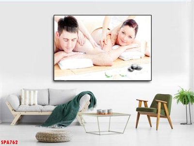 File gốc Tranh trang trí Spa SPA762 (in tráng gương) hiện đại