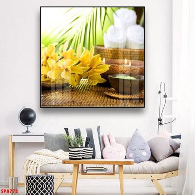 File gốc Tranh trang trí Spa SPA773 (ảnh chi tiết) để in trần