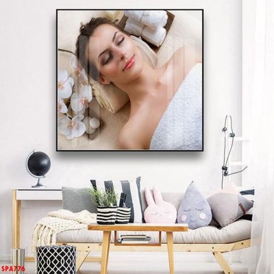 File tranh Tranh trang trí Spa SPA776 (bản gốc) treo quán cafe
