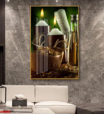 File in lụa Tranh trang trí Spa SPA803 (chất lượng cao) Tranh trang trí Spa SPA803
