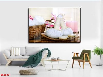 File in trần Tranh trang trí Spa SPA827 (file gốc) phong thủy