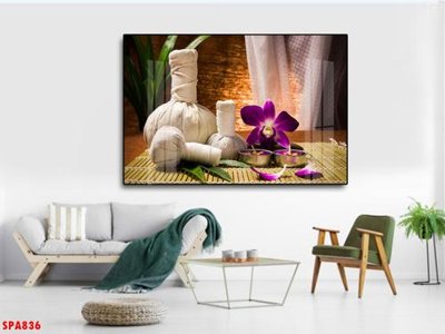 File gốc Tranh trang trí Spa SPA836 (in mica) làm bảng hiệu