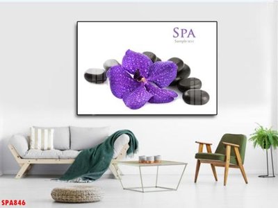 File in trần Tranh trang trí Spa SPA846 (bản gốc) bầu trời