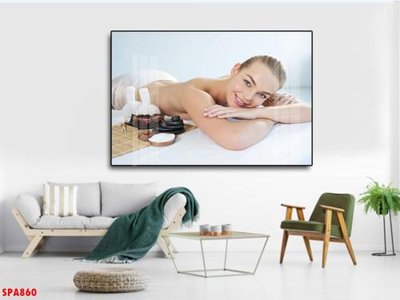 File tranh Tranh trang trí Spa SPA860 (bản gốc) in lụa 5D
