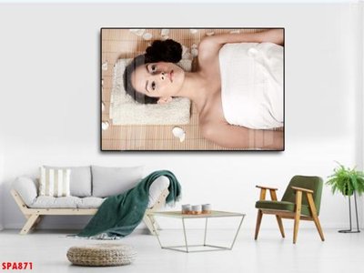 Download file gốc Tranh trang trí Spa SPA871 (in lụa) cao cấp