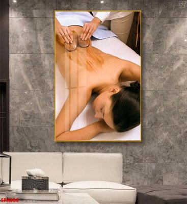 File tranh Tranh trang trí Spa SPA883 (gốc) in vải canvas