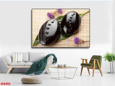 File gốc Tranh trang trí Spa SPA905 (in ấn) màu sắc trung thực