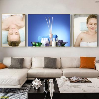 File in trần Tranh trang trí Spa SPA945 (file gốc) phong thủy