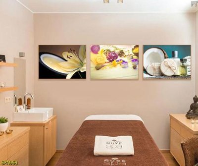 File tranh Tranh trang trí Spa SPA958 (file gốc) chủ đề phong thủy