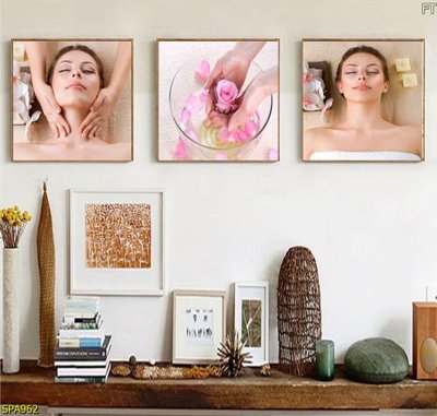 File tranh Tranh trang trí Spa SPA962 (bản gốc) in lụa 3D