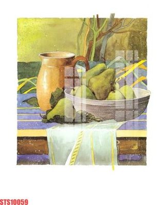 File gốc Tranh sơn dầu phương tây tổng hợp STS10059 (ảnh chi tiết) để in lụa