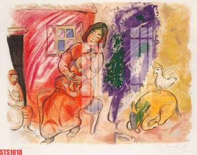 Download file gốc Tranh sơn dầu phương tây tổng hợp STS1018 (in lụa) nghệ thuật