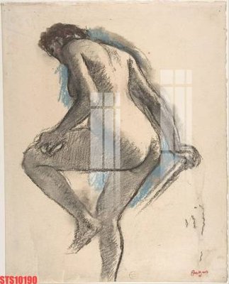 Hình ảnh file gốc in trần nhà Tranh sơn dầu phương tây tổng hợp STS10190