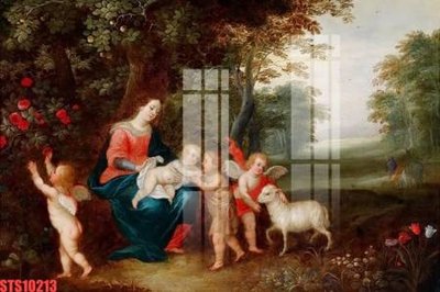 File tranh gốc Tranh sơn dầu phương tây tổng hợp STS10213 chủ đề hiện đại