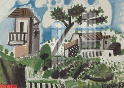 Hình ảnh file gốc Tranh sơn dầu phương tây tổng hợp STS10365 cho in UV