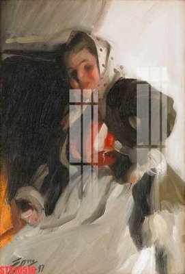 File in trần Tranh sơn dầu phương tây tổng hợp STS10516 (file gốc) xuyên sáng