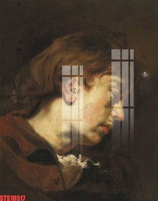 File in ấn Tranh sơn dầu phương tây tổng hợp STS10517 (bản gốc) sắc nét