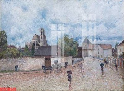 File gốc Tranh sơn dầu phương tây tổng hợp STS10541 (in tráng gương) ốp tường