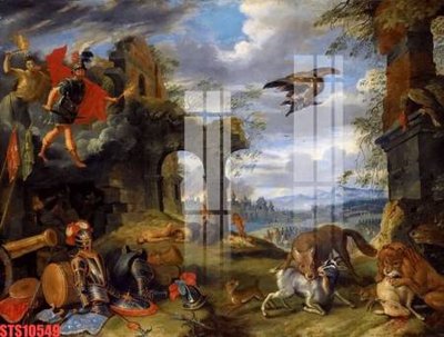 File in ấn Tranh sơn dầu phương tây tổng hợp STS10549 chuyên nghiệp