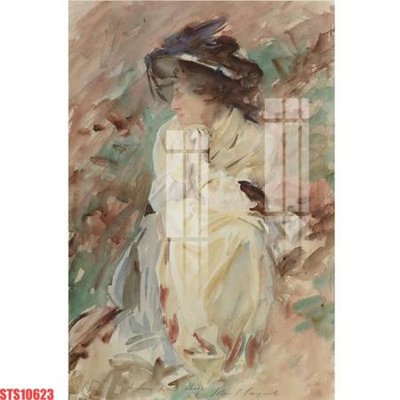 File tranh Tranh sơn dầu phương tây tổng hợp STS10623 (bản gốc) in lụa 5D