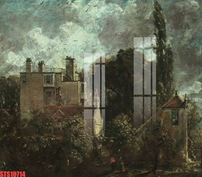 File gốc Tranh sơn dầu phương tây tổng hợp STS10714 (in lụa) tranh thuận buồm