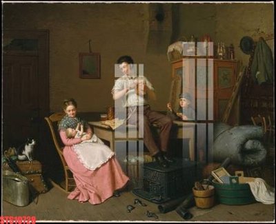 File tranh Tranh sơn dầu phương tây tổng hợp STS10728 (gốc) chủ đề thiên nhiên