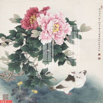 File tranh Tranh sơn dầu phương tây tổng hợp STS1080 (gốc) chủ đề thành phố