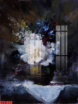 File PSD in ấn Tranh sơn dầu phương tây tổng hợp STS1089 (chất lượng cao)