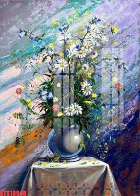 File tranh Tranh sơn dầu phương tây tổng hợp STS10948 (bản gốc) in lụa dán tường