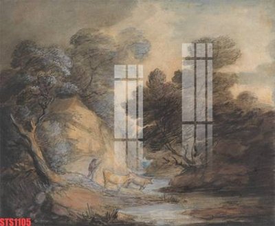 File ảnh Tranh sơn dầu phương tây tổng hợp STS1105 (gốc) cho trang trí nhà hàng