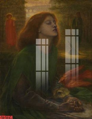 File in mica Tranh sơn dầu phương tây tổng hợp STS1114 (bản gốc) siêu trong