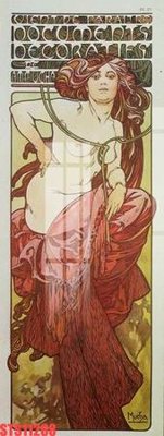 File ảnh Tranh sơn dầu phương tây tổng hợp STS11268 (gốc) in decal dán tường