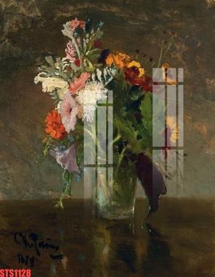 Tải xuống file tranh gốc Tranh sơn dầu phương tây tổng hợp STS1128 (PSD/TIFF)