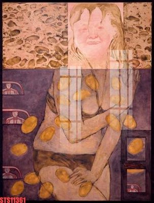 File gốc Tranh sơn dầu phương tây tổng hợp STS11361 (in tráng gương) ốp tường