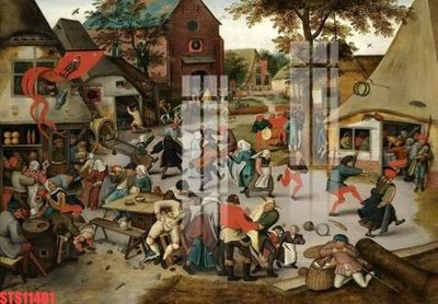 File tranh Tranh sơn dầu phương tây tổng hợp STS11401 (ảnh gốc) in trần xuyên sáng