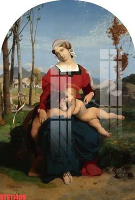 File gốc Tranh sơn dầu phương tây tổng hợp STS11409 (phiên bản chuẩn) để in ấn