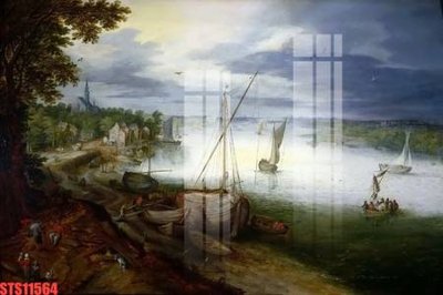 File tranh Tranh sơn dầu phương tây tổng hợp STS11564 (gốc) chủ đề động vật