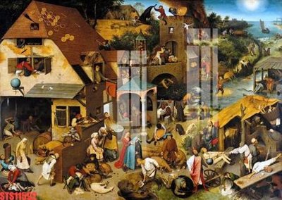 Tải file Tranh sơn dầu phương tây tổng hợp STS11592 (PSD) cho in tranh 3D