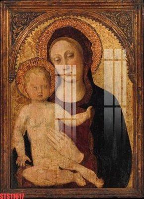 File tranh Tranh sơn dầu phương tây tổng hợp STS11617 (gốc) phong cách tối giản