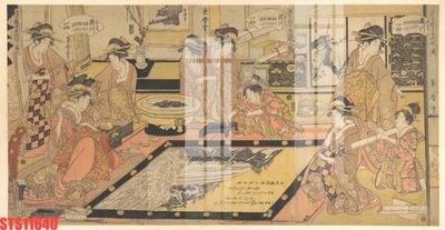 File PSD in ấn Tranh sơn dầu phương tây tổng hợp STS11640 (chất lượng cao)