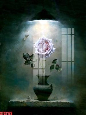 File gốc Tranh sơn dầu phương tây tổng hợp STS1173 (in lụa) tranh thuận buồm