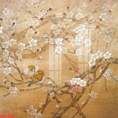 File gốc Tranh sơn dầu phương tây tổng hợp STS11770 (in mica) làm quà tặng